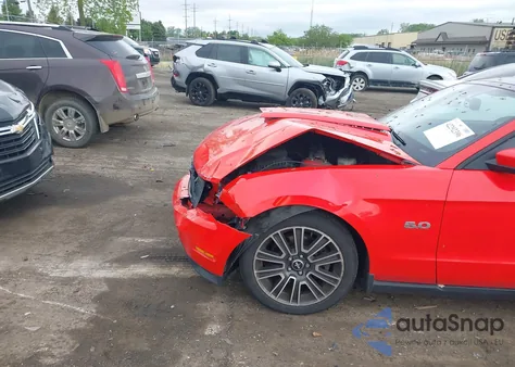 2012 Ford Mustang Gt Premium z USA, uszkodzony, nr VIN 1ZVBP8CF0C5225865